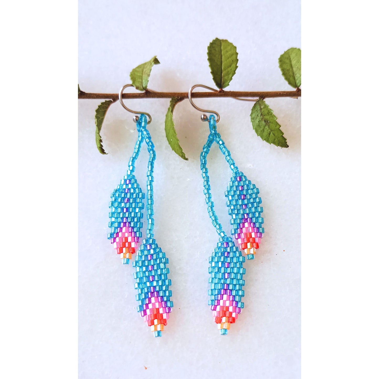 2E - Feather Earrings