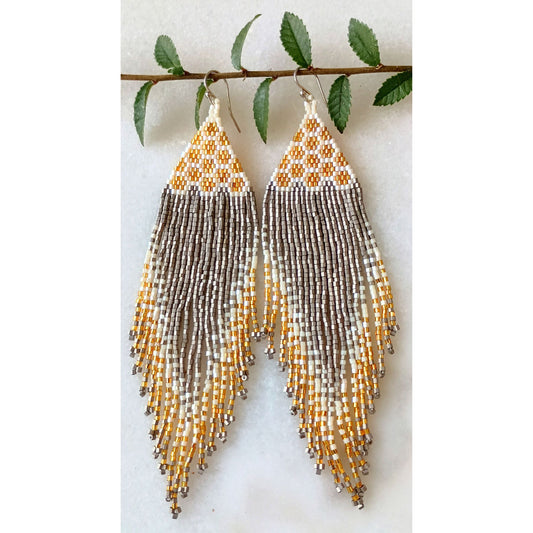 1B - Honeycomb Earrings