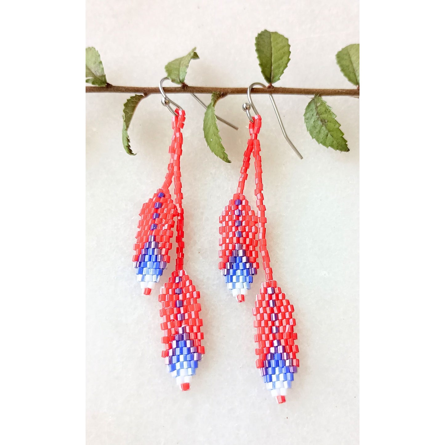 2E - Feather Earrings
