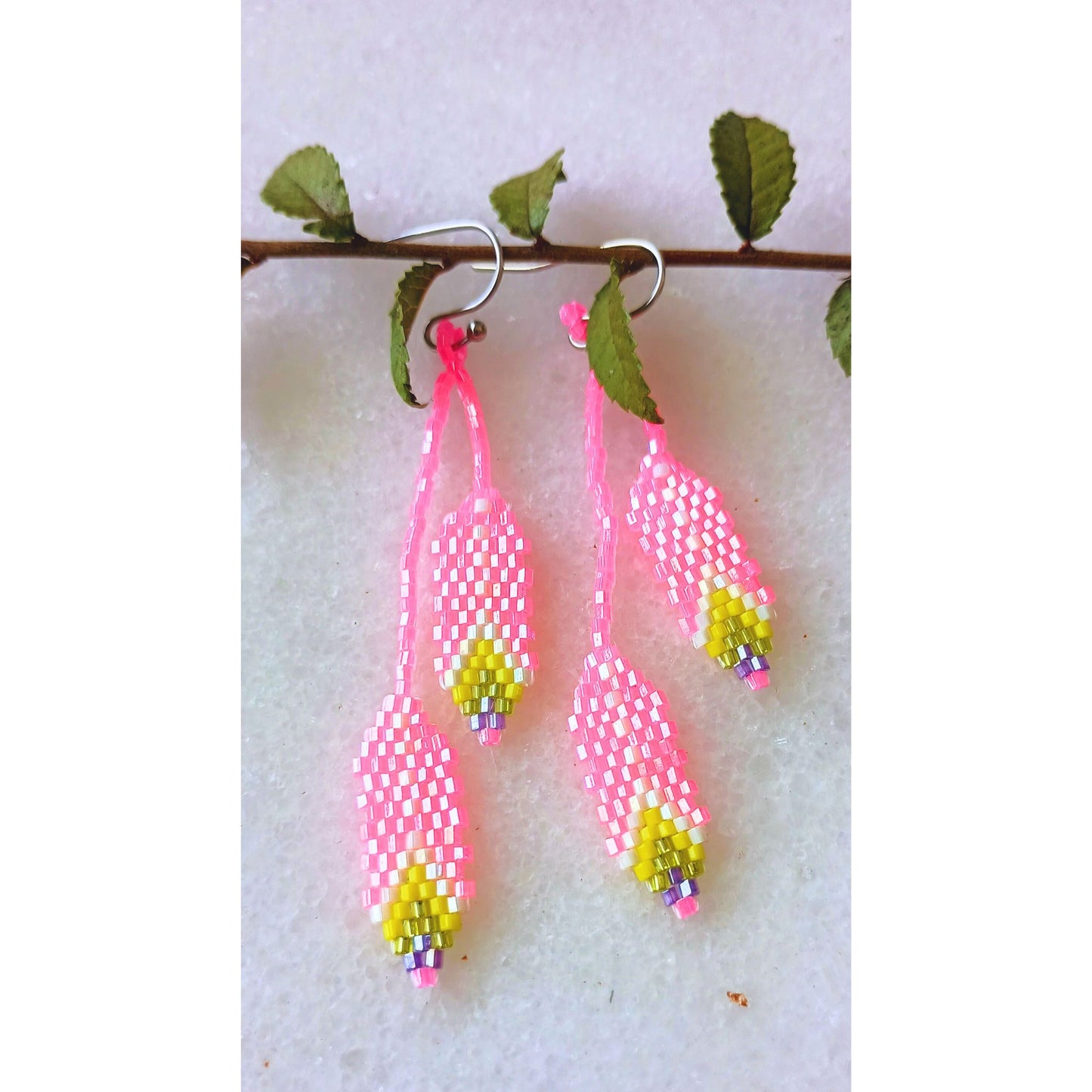 2E - Feather Earrings